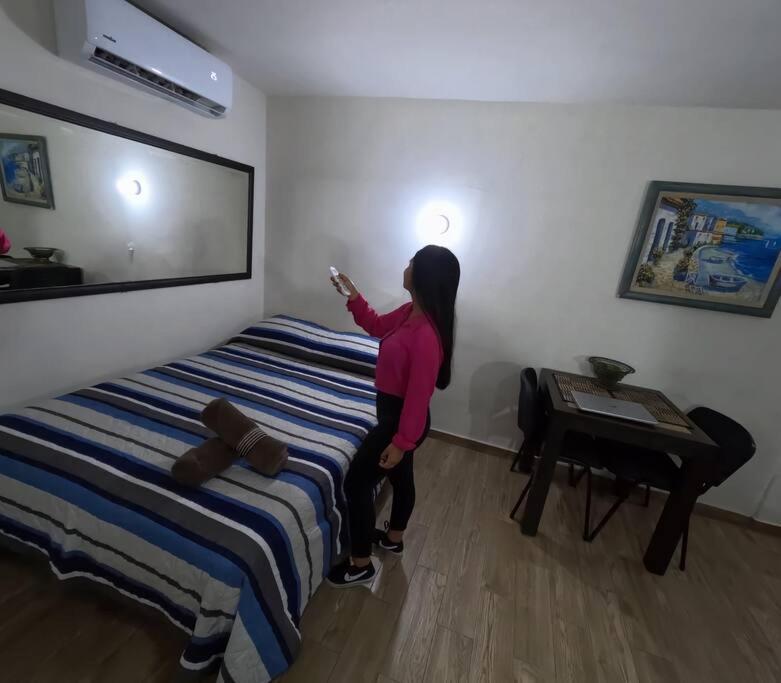 Апартаменти Departamento Privado7, 2 Camas Matri, Parking, Cocina Equipada, Wifi 65 Mb, 2 Climas,Centrico,Tv Smart Сьюдад-Вальес Екстер'єр фото
